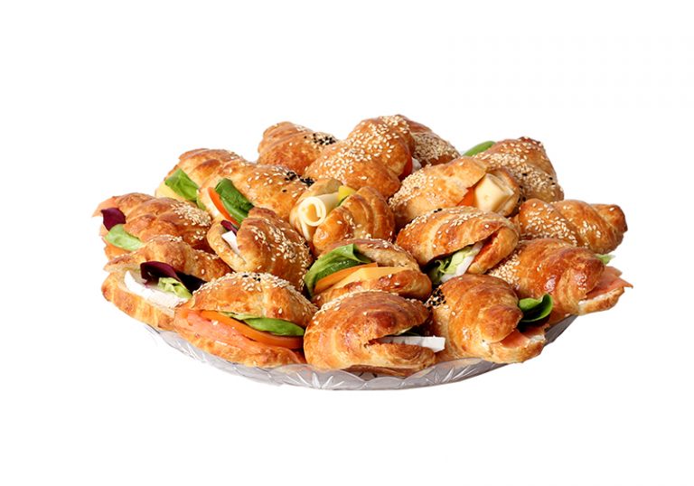 מגש כריכוני קרואסון חמאה 15 יחידות